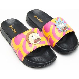 Klapki Rick and Morty - Czarny. Klapki marki Cropp. Za 59,99 zł.
