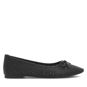 Baleriny Clara Barson. Czarne balerinki Clara Barson, bez wzorów, bez obcasa, bez zapięcia. Za 69,99 zł.