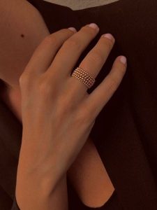 Les Petites Précieuses Pozłacany pierścionek rozmiar: 56. Czerwone pierścionki Les Petites Précieuses, pozłacane. Za 173,99 zł.