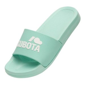 Kubota Klapki Basenowe Basic. Czerwone klapki Kubota, bez wzorów, bez obcasa. Za 99,99 zł.