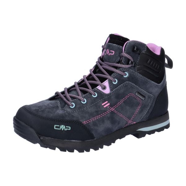 Buty turystyczne damskie wysokie CMP Alcor 2.0 Mid WP. Czarne buty trekkingowe CMP, bez zapięcia. Za 299,00 zł.
