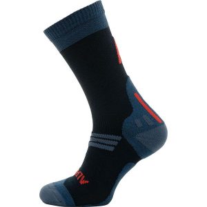 Skarpety trekkingowe Alpinus Valletto merino coolmax. Niebieskie skarpetki ALPINUS, bez wzorów, z wełny. Za 59,00 zł.