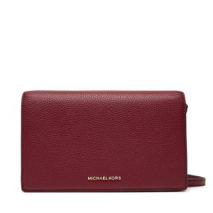 Torebka MICHAEL Michael Kors. Czerwone listonoszki MICHAEL Michael Kors, bez wzorów, bez dodatków. Za 519,99 zł.