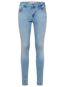 MAVI Dżinsy "Adriana" - Skinny fit - w kolorze błękitnym rozmiar: W27/L32. Niebieskie jeansy Mavi, bez wzorów. Za 119,95 zł.