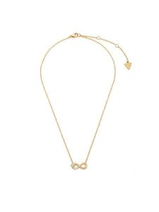 Guess Naszyjnik JUBN06 047JW Złoty. Żółte naszyjniki Guess, ze stali. Za 248,99 zł.