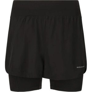 Damskie szorty 2 w 1 Endurance Less. Czarne szorty ENDURANCE, bez wzorów, sportowe. Za 237,00 zł.