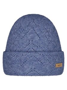 Barts Czapka "Bridgey" w kolorze niebieskim rozmiar: onesize. Niebieskie czapki Barts, z aplikacjami, ze splotem. Za 135,17 zł.