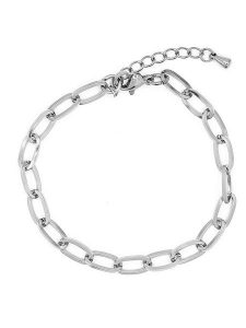 MOODE Bransoletka "Judith" rozmiar: onesize. Szare bransoletki MOODE, ze stali. Za 39,99 zł.