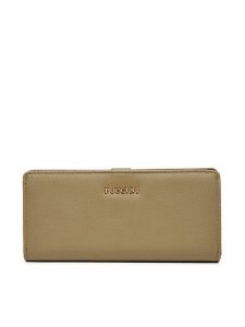 Puccini Portfel BLP837A Zielony. Zielone portfele Puccini, bez wzorów, ze skóry. Za 159,99 zł.