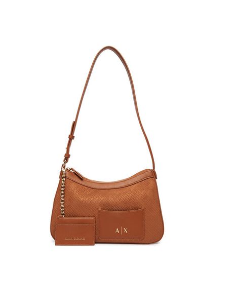 Armani Exchange Torebka XW001213 AF22645 U6119 Beżowy. Brązowe torebki klasyczne Armani Exchange, bez wzorów, ze skóry, bez dodatków. Za 599,99 zł.