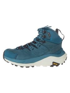 HOKA ONE ONE Skórzane buty trekkingowe "Kaha 2" w kolorze turkusowym rozmiar: 38 2/3. Niebieskie buty trekkingowe Hoka One One, z gore-texu, bez zapięcia. Za 386,63 zł.