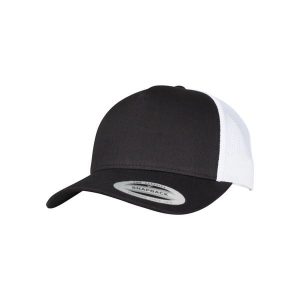 Czapka Flexfit 5-panel retro 2-tone. Białe czapki FLEXFIT, bez wzorów, retro. Za 87,50 zł.