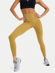 Roxy Legginsy Heart Into It Ankle ERJNP03690 Zielony Slim Fit. Zielone legginsy sportowe Roxy, s, bez wzorów, z syntetyku, na fitness i siłownię. Za 239,99 zł.