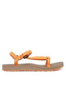 Teva Sandały Original Universal Slim 1150110 Pomarańczowy. Brązowe sandały Teva, bez wzorów, z materiału, bez obcasa, na płaskiej podeszwie, bez zapięcia. Za 299,99 zł.