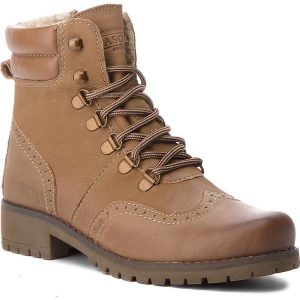 Trapery LASOCKI - WI20-SYRENA-03 Camel. Buty zimowe marki Lasocki. Za 199,99 zł.