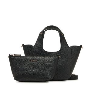 Torebka Guess. Czarne torebki klasyczne Guess, z aplikacjami, bez dodatków. Za 329,99 zł.