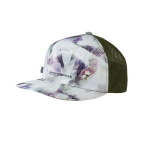 Czapka z daszkiem składana Buff Pack Trucker Cap. Zielone czapki Buff, bez wzorów, sportowe. Za 98,00 zł.