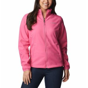 Kurtka Przejściowa Damska Columbia Kruser Ridge II Softshell. Czerwone kurtki Columbia, l, bez wzorów, z softshellu, bez kaptura. W wyprzedaży za 318,20 zł.