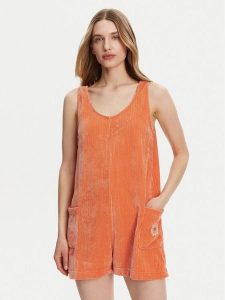 Quiksilver Kombinezon EQWKD03037 Pomarańczowy Regular Fit. Brązowe kombinezony Quiksilver, xs, bez wzorów, z syntetyku, bez kołnierzyka, bez ramiączek. Za 159,99 zł.