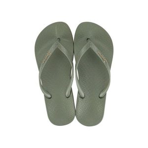 Japonki damskie Ipanema Anat Colors Fem. Zielone klapki Ipanema, bez wzorów, z materiału, bez obcasa. Za 127,00 zł.