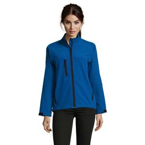 Kurtka Damska Roxy Soft Shell. Niebieskie kurtki SOL'S, s, bez wzorów, bez kaptura. Za 217,99 zł.