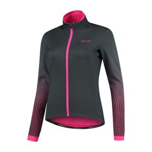 Zimowa kurtka rowerowa damska Rogelli Vivid. Czerwone kurtki Rogelli, na zimę, s, bez wzorów, bez kaptura. Za 172,00 zł.