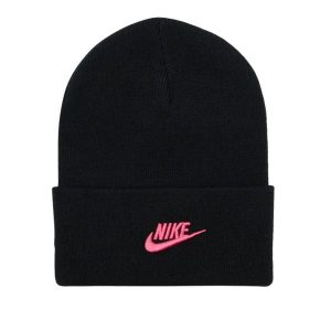 Czapka damska zimowa Nike PEAK FUTURA BEANIE. Czarne czapki Nike, bez wzorów. Za 119,00 zł.