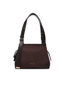 Armani Exchange Torebka XW002604 AF22666 U6032 Brązowy. Brązowe torebki klasyczne Armani Exchange, bez wzorów, z materiału, bez dodatków. Za 679,99 zł.