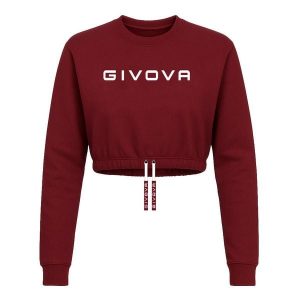 Givova damska koszulka crop, długi rękaw, bawełna, rozmiar L. Czarne bluzki Givova, l, bez wzorów, z bawełny, bez kołnierzyka, bez ramiączek. Za 262,99 zł.