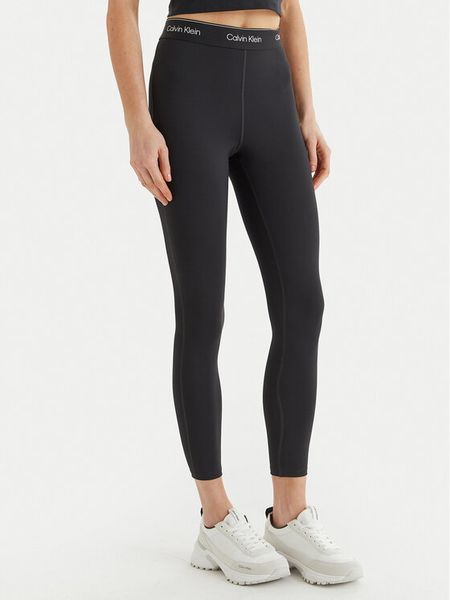 Calvin Klein Performance Legginsy LVGWS5L609 Czarny Slim Fit. Czarne legginsy sportowe Calvin Klein Performance, l, bez wzorów, z syntetyku, na fitness i siłownię. Za 249,99 zł.