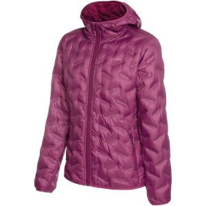 Kurtka puchowa turystyczna damska Viking Aspen naturalny puch. Czerwone kurtki Viking, s, bez wzorów, z puchu, bez kaptura. Za 369,00 zł.