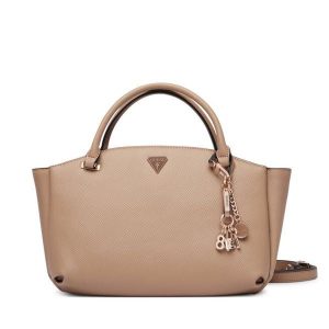 Torebka Guess. Brązowe torebki klasyczne Guess, z aplikacjami, bez dodatków. Za 584,99 zł.