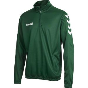 Bluza sportowa dla dorosłych Hummel Core 1/2 Zip Sweat. Białe bluzy Hummel, s, bez wzorów, bez kaptura. Za 88,90 zł.