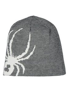 SPYDER Czapka-beanie "Reversible Bug" w kolorze szarym rozmiar: XS/S. Szare czapki Spyder, bez wzorów, ze splotem. Za 97,05 zł.