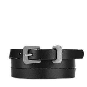 Pasek Damski GINO ROSSI. Czarne paski Gino Rossi, bez wzorów. Za 99,99 zł.