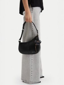 Badura Torebka CEO-LITA-DT26280-A Czarny. Czarne torebki klasyczne Badura, bez wzorów, ze skóry, bez dodatków. Za 219,99 zł.