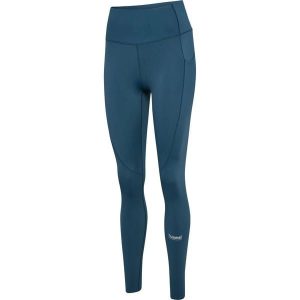 Damskie legginsy Hummel Hiit Intensity. Niebieskie legginsy Hummel, bez wzorów. Za 291,00 zł.