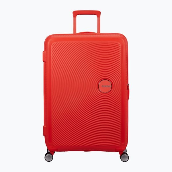 Walizka podróżna American Tourister Soundbox. Brązowe walizki AMERICAN TOURISTER, bez wzorów. Za 739,99 zł.