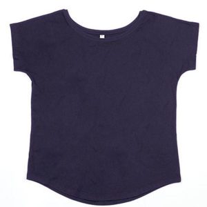 Koszulka Damska Z Luźnym Krojem. Niebieskie bluzki MANTIS, bez wzorów, sportowe, bez kołnierzyka, bez ramiączek. Za 62,99 zł.