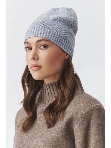 TATUUM Czapka w kolorze błękitnym rozmiar: onesize. Niebieskie czapki Tatuum, bez wzorów, z wełny. Za 34,99 zł.