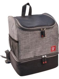 IRIS Barcelona Plecak termiczny "Cooler" w kolorze szarobrązowym - 23,5 x 29 x 18 cm rozmiar: onesize. Brązowe plecaki IRIS Barcelona. Za 118,56 zł.