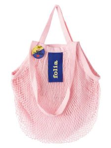 Folia PAPER Shopper bag w kolorze jasnoróżowym - 44 x 44 x 0,50 cm rozmiar: onesize. Różowe shopper bag folia PAPER, bez wzorów, z materiału, na ramię, bez dodatków. Za 49,95 zł.