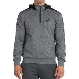 Bullpadel Nomon Hoodie. Szare kurtki BULLPADEL, bez wzorów, z materiału, bez kaptura. W wyprzedaży za 295,15 zł.