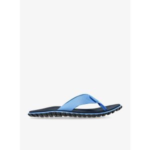 Japonki Gumbies Duckbill Flip-Flops. Niebieskie klapki Gumbies, bez wzorów, bez obcasa. Za 91,99 zł.