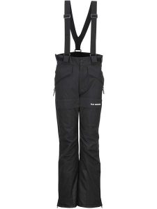 Peak Mountain Spodnie narciarskie "Arider" w kolorze czarnym rozmiar: L. Czarne spodnie sportowe Peak Mountain, l, bez wzorów, narciarskie. Za 375,96 zł.