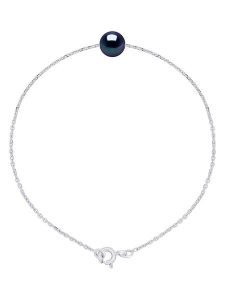 ATELIERS SAINT GERMAIN Srebrna bransoletka z perłą Tahiti rozmiar: onesize. Niebieskie bransoletki ATELIERS SAINT GERMAIN, z perłą, srebrne. Za 217,99 zł.