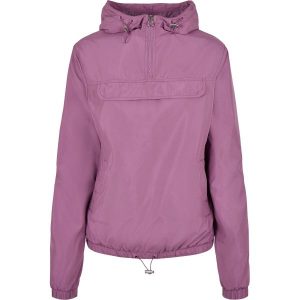 Damska kurtka wiatrówka Urban Classics. Fioletowe kurtki Urban Classics, bez wzorów, bez kaptura. Za 198,50 zł.