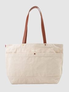 Levi's Shopper bag w kolorze kremowym - 38 x 33 x 16 cm rozmiar: onesize. Brązowe shopper bag Levi's®, bez wzorów, z bawełny, na ramię, bez dodatków. Za 177,32 zł.