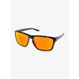 Okulary przeciwsłoneczne Oakley Sylas - black ink/prizm ruby. Czarne okulary przeciwsłoneczne Oakley. Za 633,99 zł.