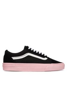 Vans Tenisówki Old Skool VN000D6WPIB1 Czarny. Czarne trampki Vans, bez wzorów, ze skóry, bez zapięcia. Za 399,99 zł.